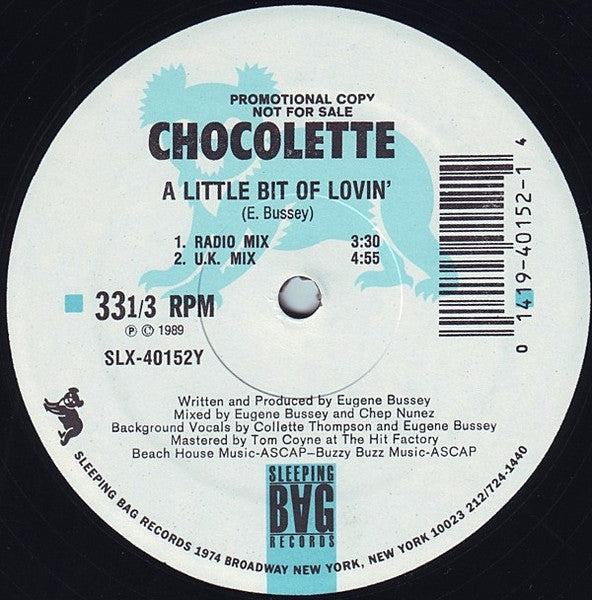 A Little Bit Of Lovin' Chocolette