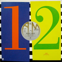 Rectangle Triangle Burnin' Up music album cover featuring vibrant abstract artwork with bold shapes and fiery colors.
