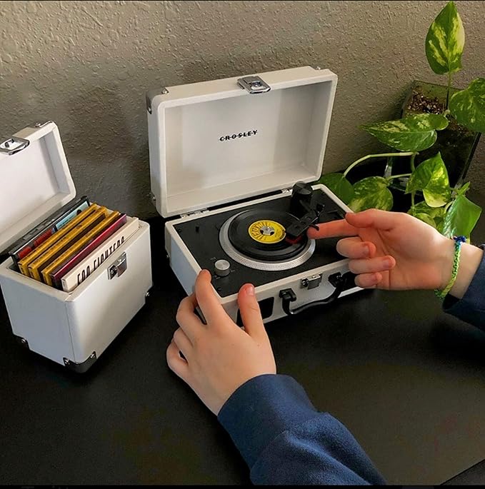 Mini Record Carrier Case for 3" Vinyl Albums, 