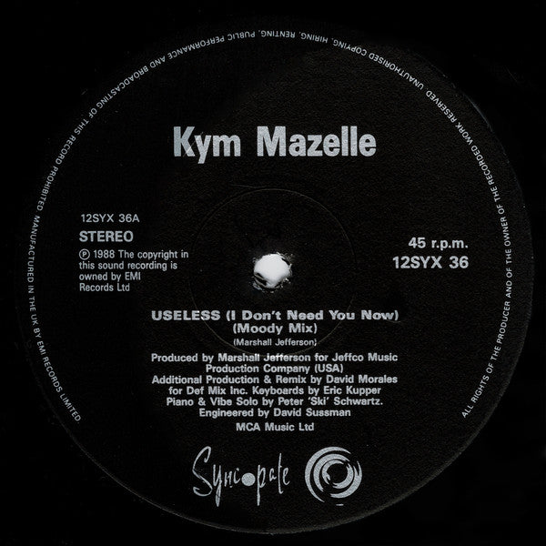 Useless (The Remix) Kym Mazelle