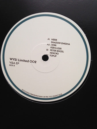 Herr (3) / Peter Pixzel - V&A EP