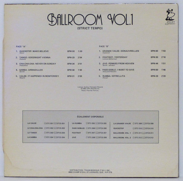 Ballroom Vol. 1 Sydney Thompson