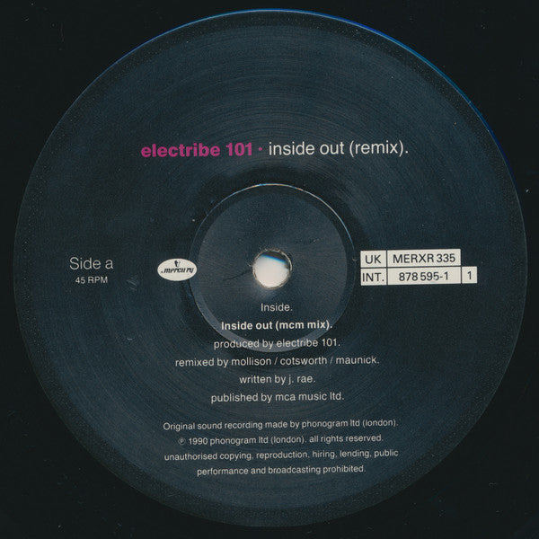 Inside Out (Remix) Electribe 101