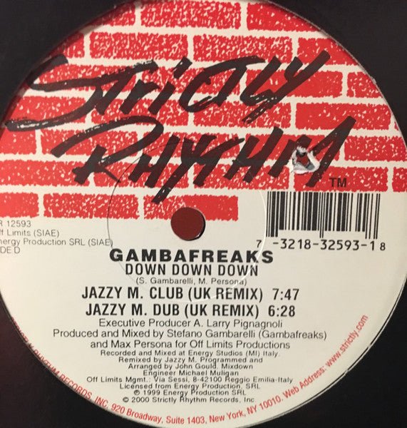 Down Down Down Gambafreaks