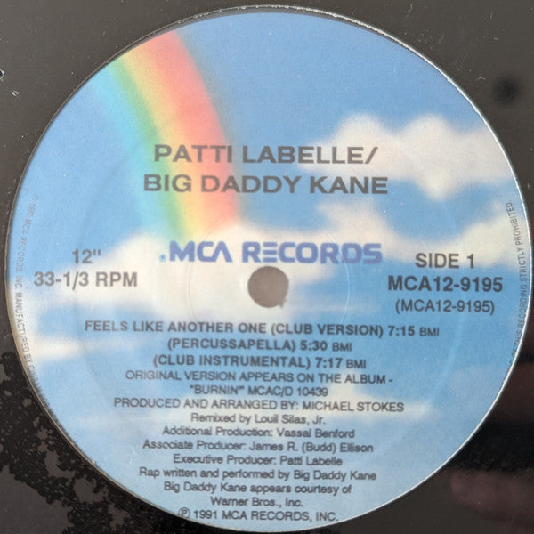 Feels Like Another One/Boys To Men Patti LaBelle,Big Daddy Kane,New Edition