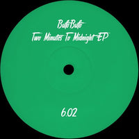 Rectangle Triangle Two Minutes To Midnight EP cover art featuring abstract geometric design in dark tones.