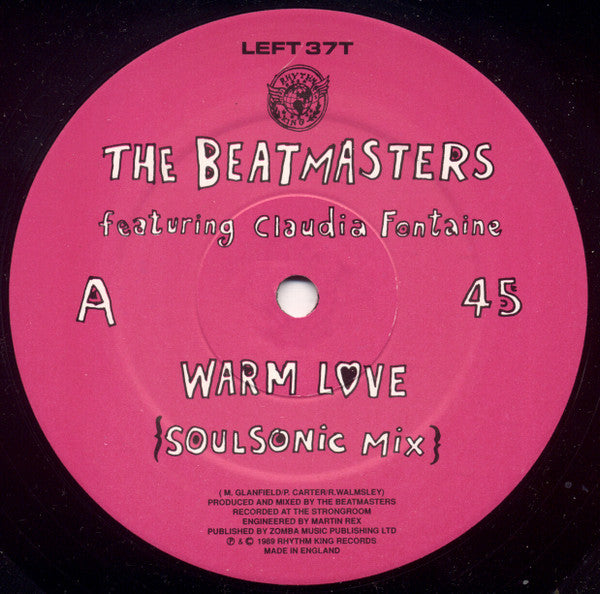 Warm Love 2 The Beatmasters,Claudia Fontaine