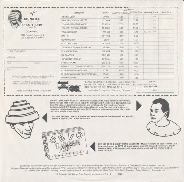 Oh, No! It's Devo | Rectangle Triangle  