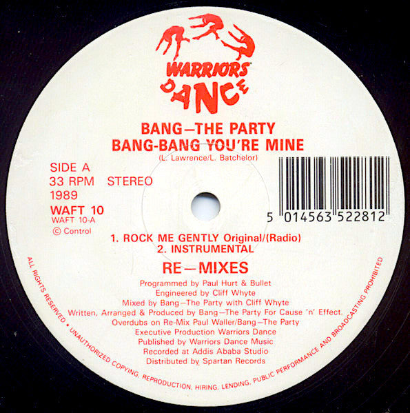 Bang-Bang You're Mine (Re-mixes) Bang The Party