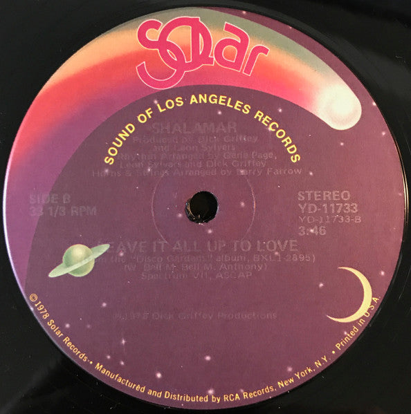 The Second Time Around Shalamar