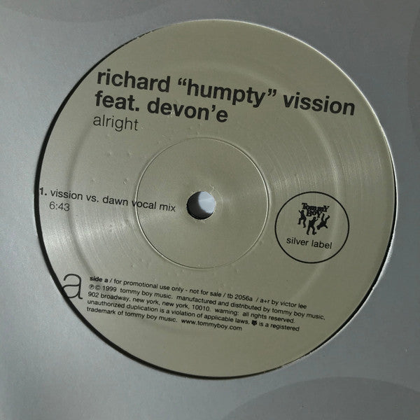 Alright Richard "Humpty" Vission,Devoné