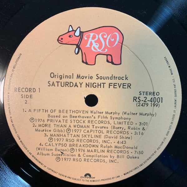 Saturday Night Fever (The Original Movie Sound Track)