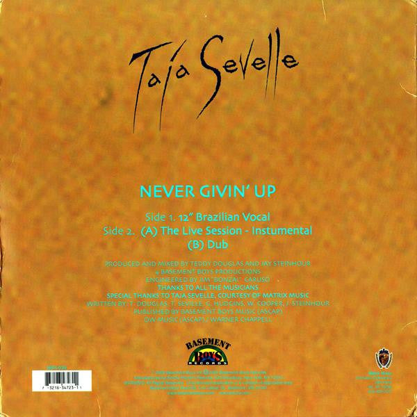 Never Givin' Up Taja Sevelle