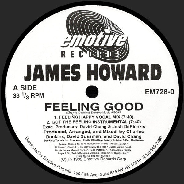 Feeling Good James Howard