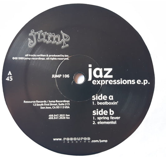 Jaz - Expressions E.P.