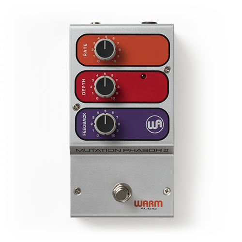 Warm Audio Mutation Phasor II Electro-Optical Phase-Shifting Pedal With Feedback Circuit