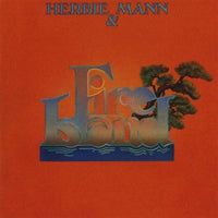 Herbie Mann & Fire Island music album cover featuring vibrant artwork and bold typography by Rectangle Triangle.