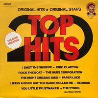 Cover image of the "20 Top Hits" album by Rectangle Triangle, featuring colorful abstract artwork on the cover.