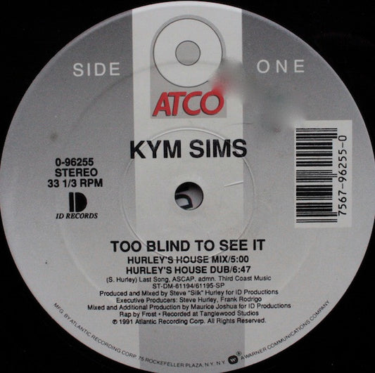 Too Blind To See It