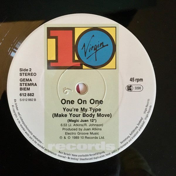 You're My Type (Make Your Body Move) One On One