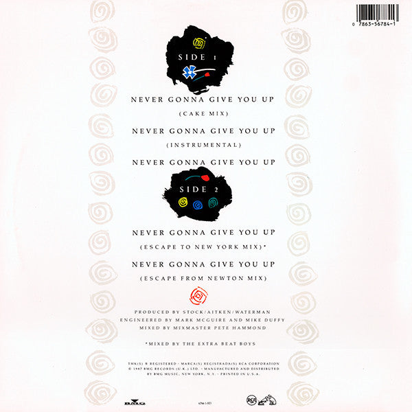 Never Gonna Give You Up Rick Astley