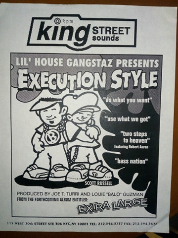 Execution Style E.P. Lil' House Gangstaz