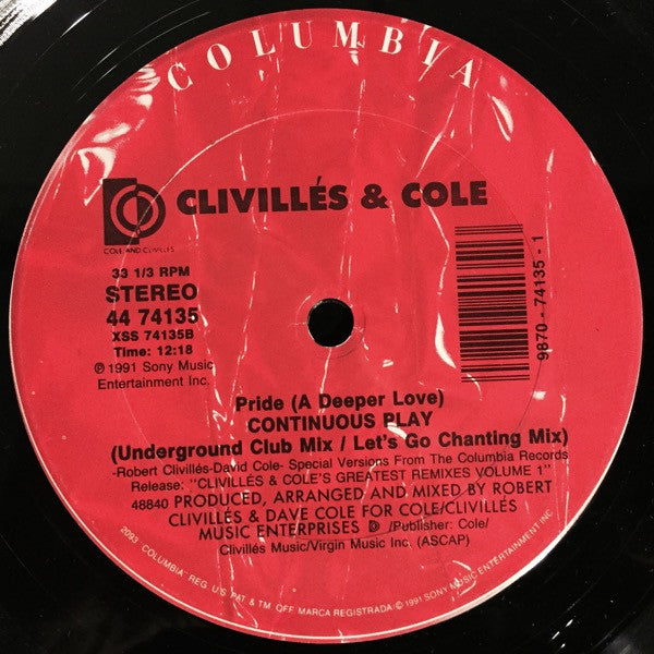 Pride (In The Name Of Love) 4 Clivillés & Cole