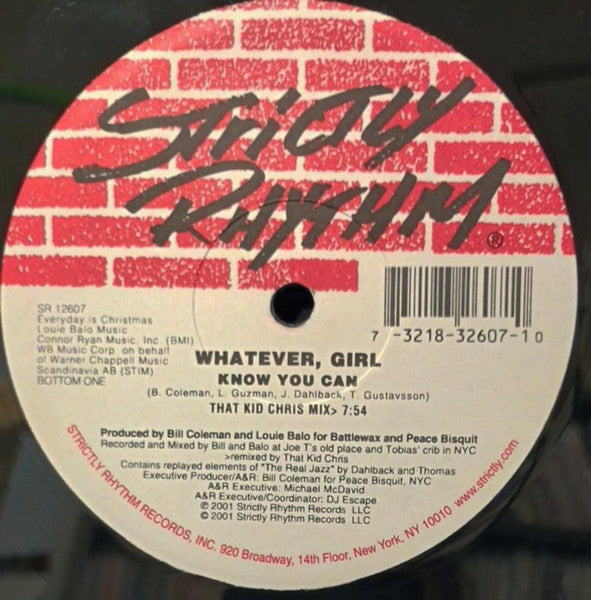 Know You Can Whatever, Girl