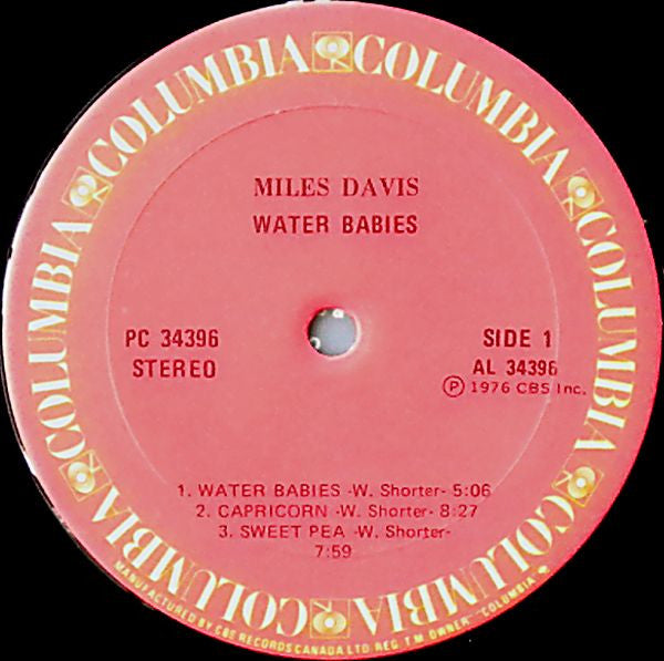 Water Babies Miles Davis