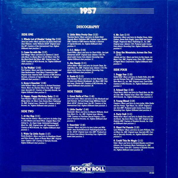 The Rock 'N' Roll Era 1957 Various