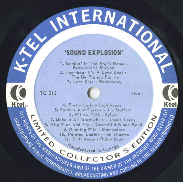 Sound Explosion 22 Original Hits Original Stars Various