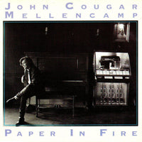 Image of "Paper In Fire" artwork by Rectangle Triangle featuring a fiery paper scene with vibrant flames and artistic paper textures.