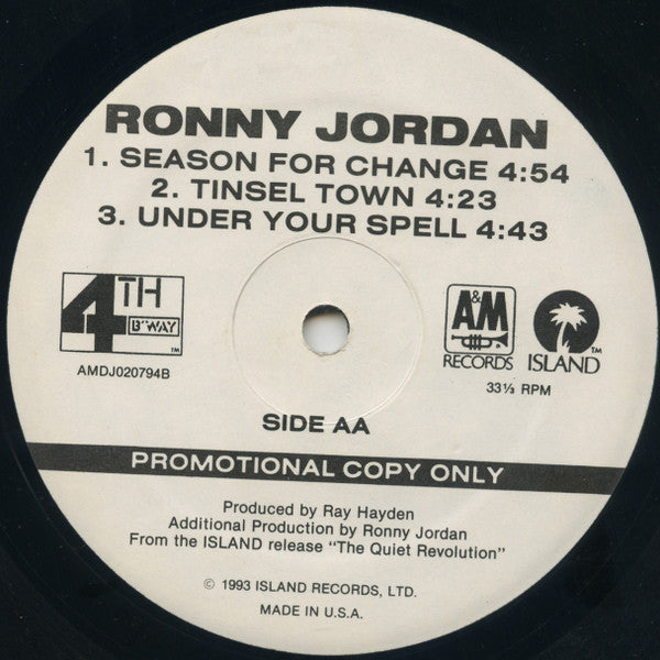 Come With Me Ronny Jordan