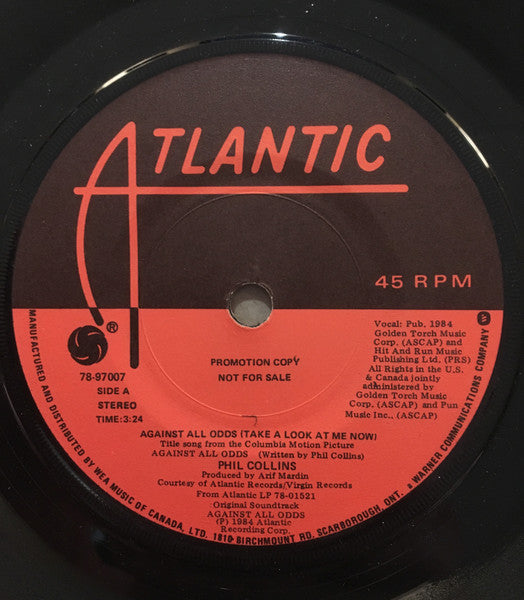 Phil Collins, Larry Carlton, Michel Colombier - Against All Odds (Take A Look At Me Now)