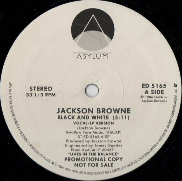 Black And White Jackson Browne
