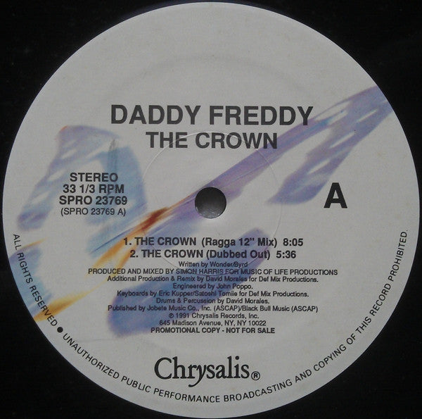 The Crown Daddy Freddy
