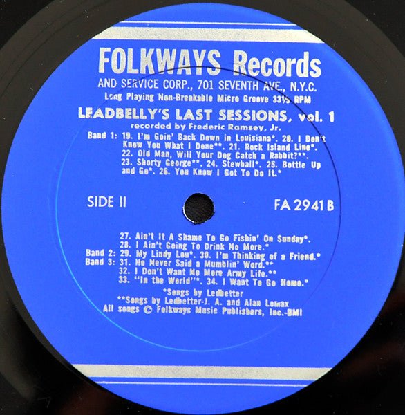 Leadbelly's Last Sessions Part One Leadbelly