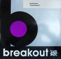 Seduction - Heartbeat, 12" vinyl, on Breakout (1990)