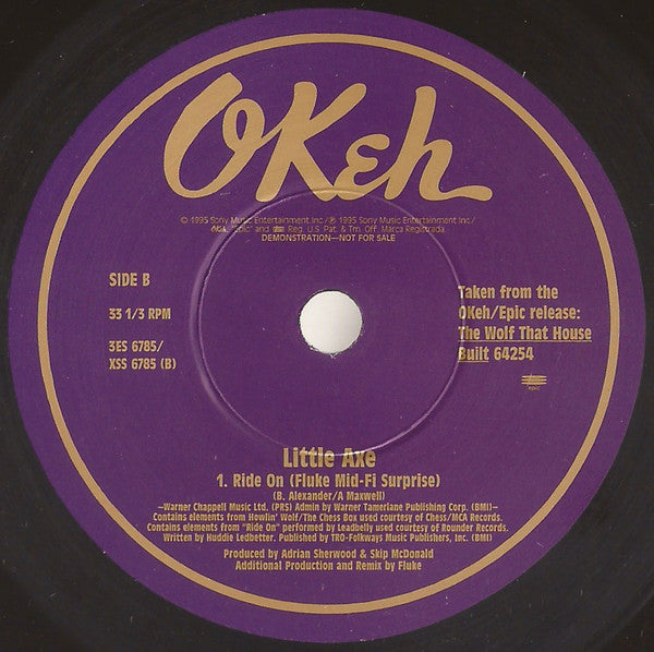 Ride On / Another Sinful Day Little Axe