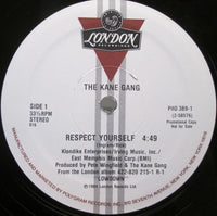 Rectangle Triangle Respect Yourself album cover featuring abstract geometric shapes with bold colors and modern design.