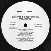 Rectangle Triangle Pret-A-Porter: Music From The Motion Picture album cover, featuring artistic graphic design with vibrant colors.