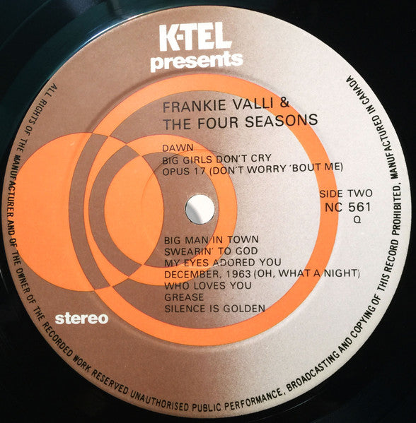Frankie Valli & The Four Seasons The Four Seasons