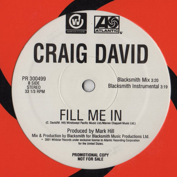 Fill Me In Craig David