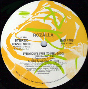 Everybody's Free (To Feel Good) (Promo 1)
