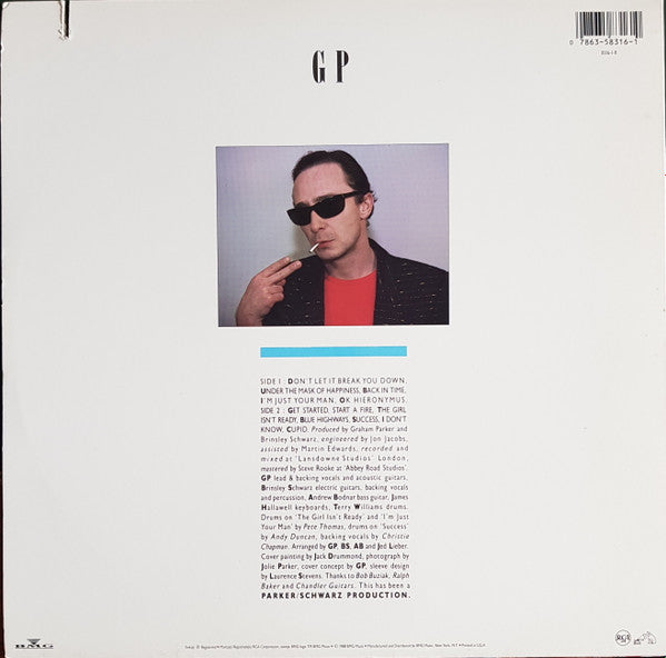 The Mona Lisa's Sister Graham Parker