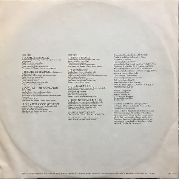 Cosmic Messenger Jean-Luc Ponty