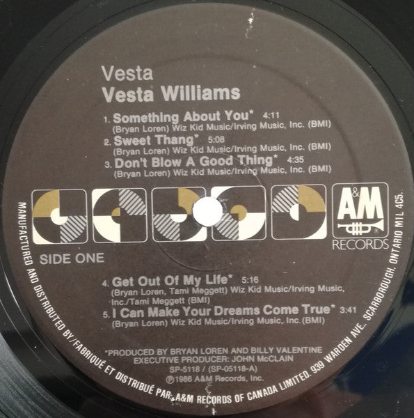Vesta Vesta Williams