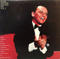 Rectangle Triangle album cover for Frank Sinatra's Greatest Hits Vol. 2 featuring classic Sinatra portraits and vintage design elements.