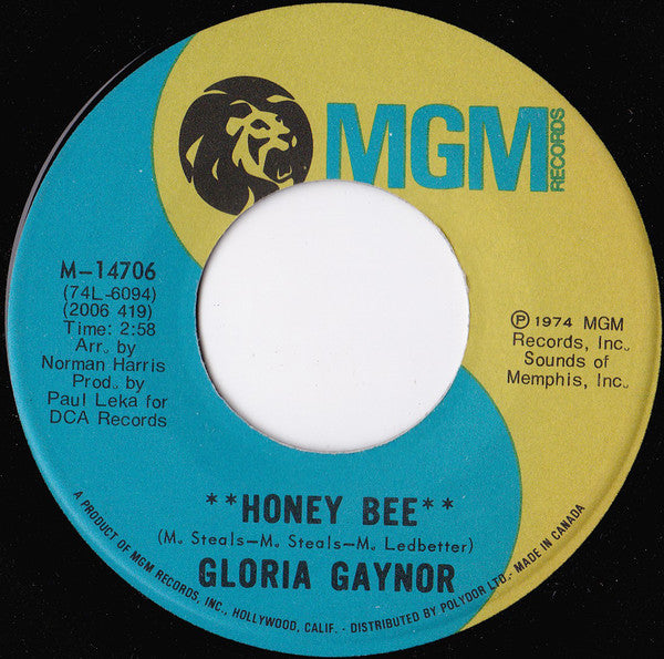 Honey Bee Gloria Gaynor