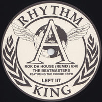 Rectangle Triangle Rok Da House Remix music album cover with abstract geometric shapes and vibrant colors.